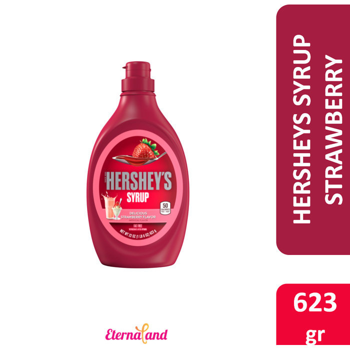 

Orea - Hershey Strawberry Syrup - Sirup Stroberi - Susu, Es Krim, Milkshake