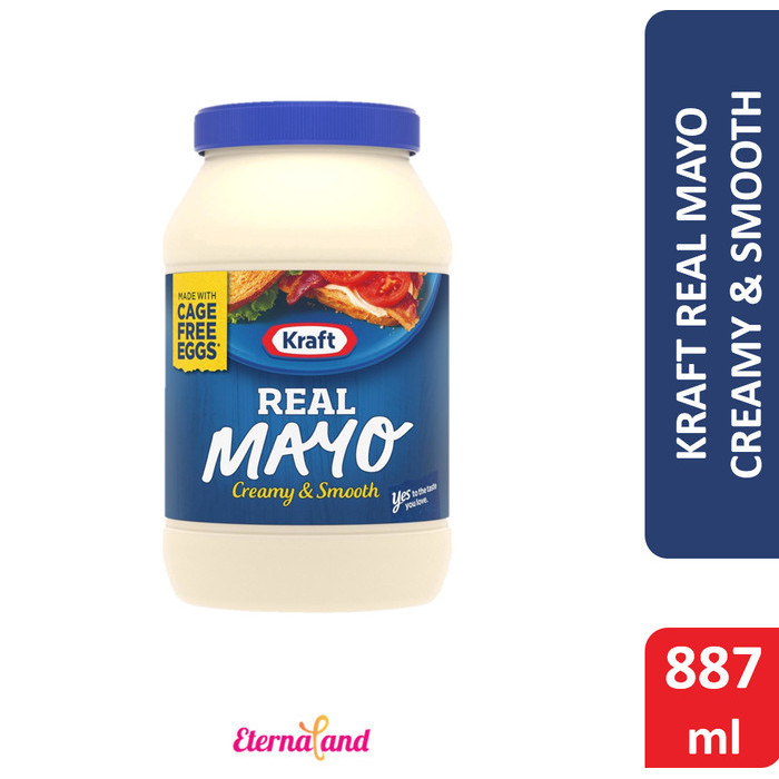 

Orea - Kraft Real Mayo (Creamy & Smooth) - Mayonaise Impor Usa Kraft