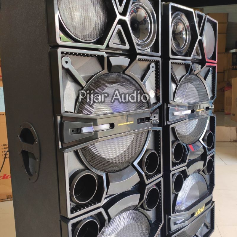 PROMO  Speaker Aktif Karaoke Bluetooth 15 inch DAT DX152 SUPER BIG BASS (BELUM ONGKIR)