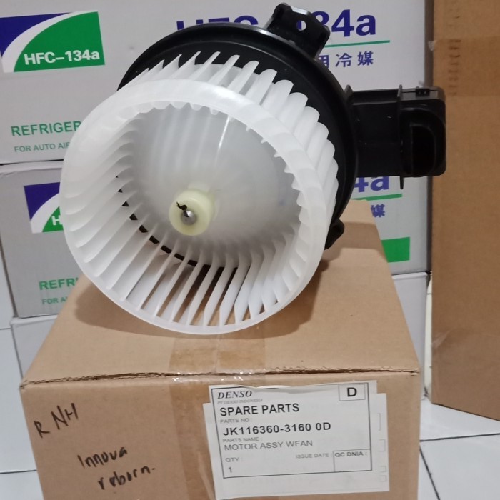 motor blower kipas angin depan innova reborn