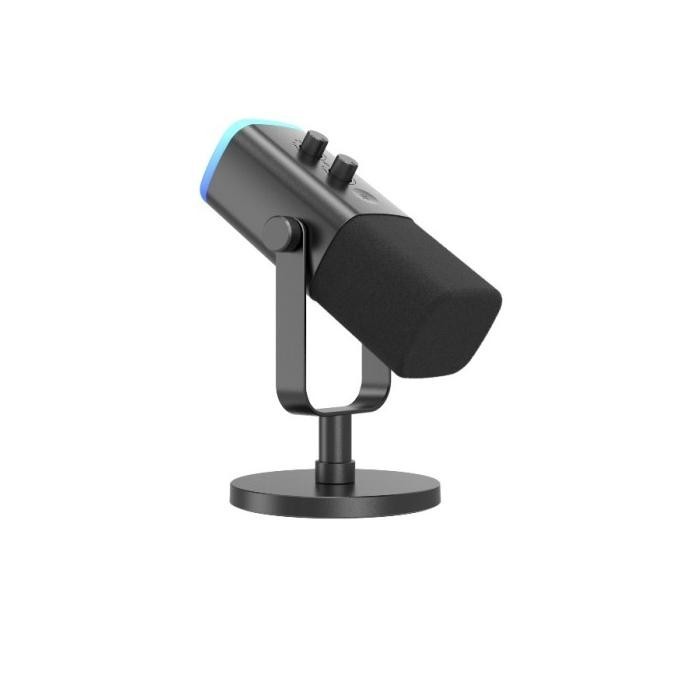 Mic Fifine Am8 Ampligame Dynamic Usb Xlr Rgb Podcast Streaming