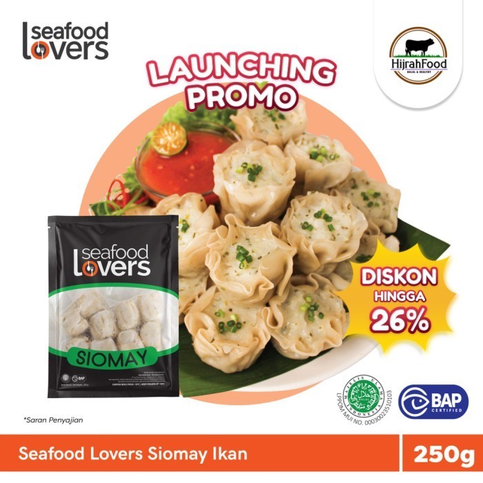 

Ayala - Seafood Lovers Siomay Ikan / Fish Shumai (250 Gr)