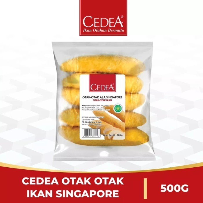 

Ayala - Cedea Otak Otak Ikan Singapore 500 Gr Frozen Food Frozen Seafood