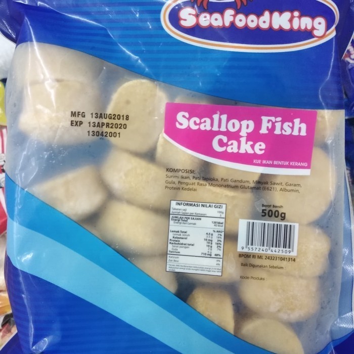 

Ayala - Scallop Fish Cake Seafood King 500 Gr