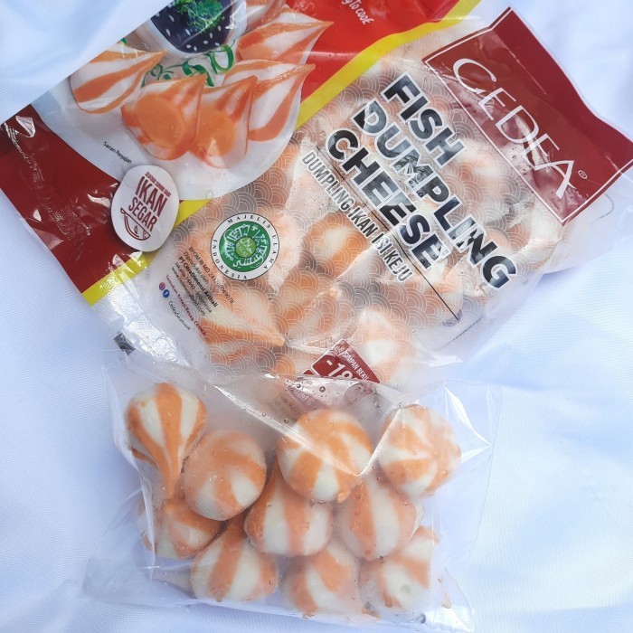 

Ayala - Cedea Fish Dumpling Cheese Repack 200Gr/ Seafood Olahan/ Bakso Keju