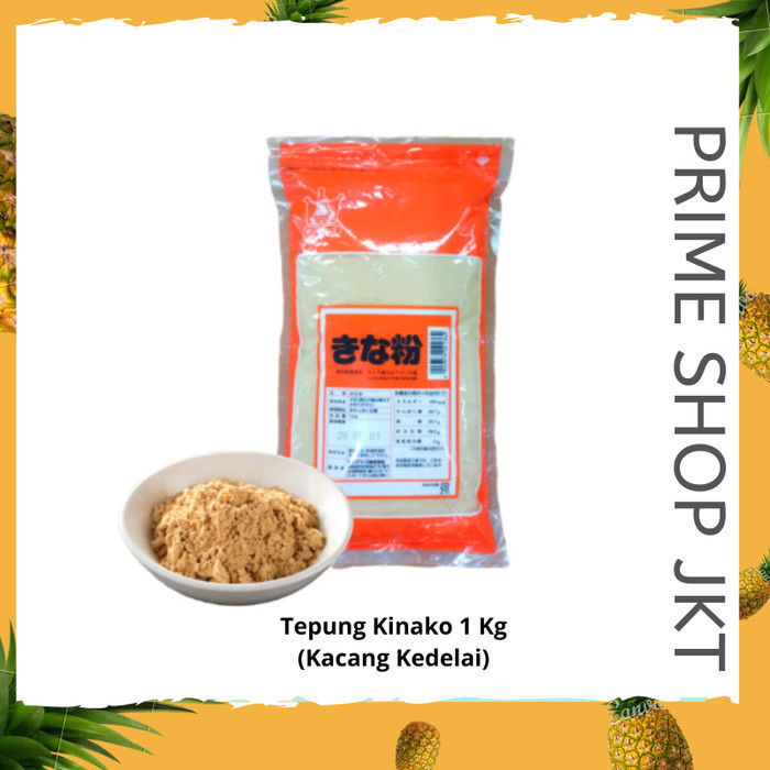 

Kinako Powder 1Kg Tepung Kacang Kedelai Panggang Roasted Soybean Flour