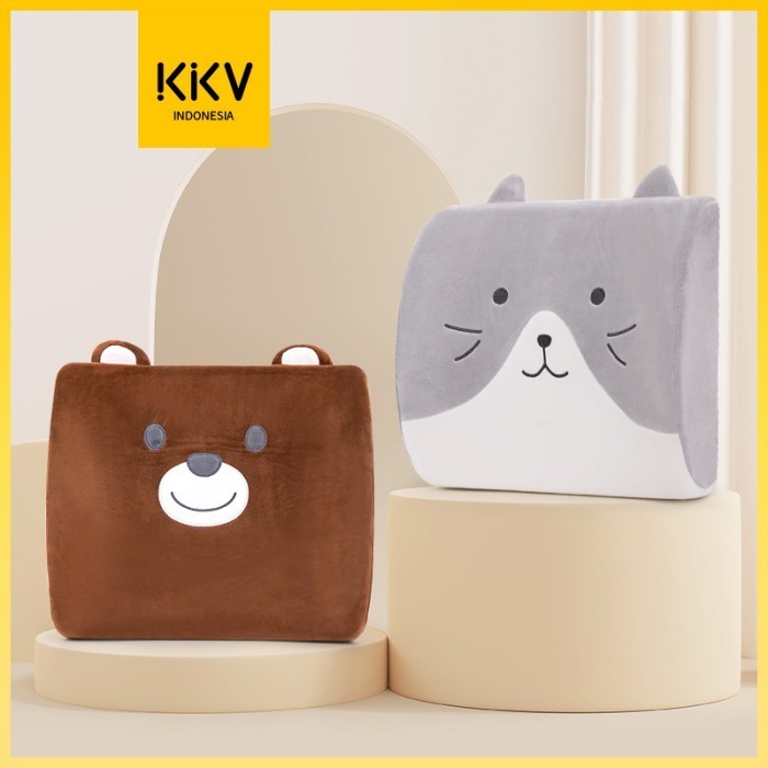 Kkv Alba Sol Cushion Bantal Punggung Sandaran Kursi Kantor Memory Foam