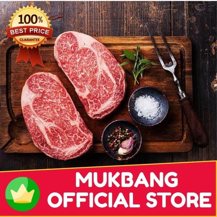 

Ayala - Mukbang Vacuum Seal Premium Wagyu Oz Beef Striploin / Sirloin Steak