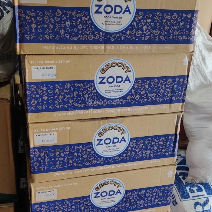 

Groovy Zoda Air Soda Per Dus Isi 250Ml X 24 Botol Gojek 054