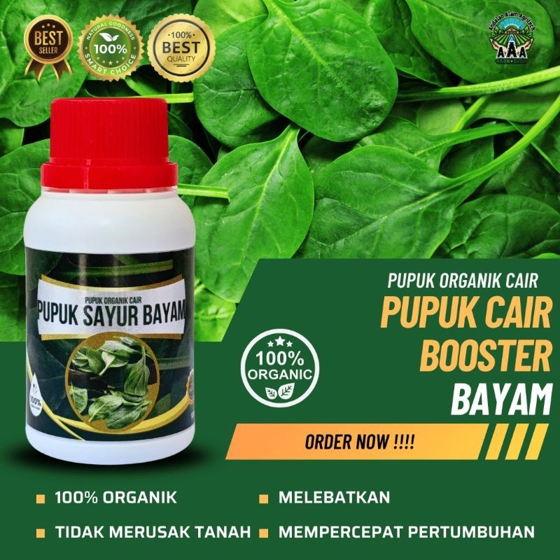 Pupuk Organik Cair Bayam Pupuk Booster Bayam Pupuk Khusus Bayam Pupuk Organik Organik  AAA Farm Shop