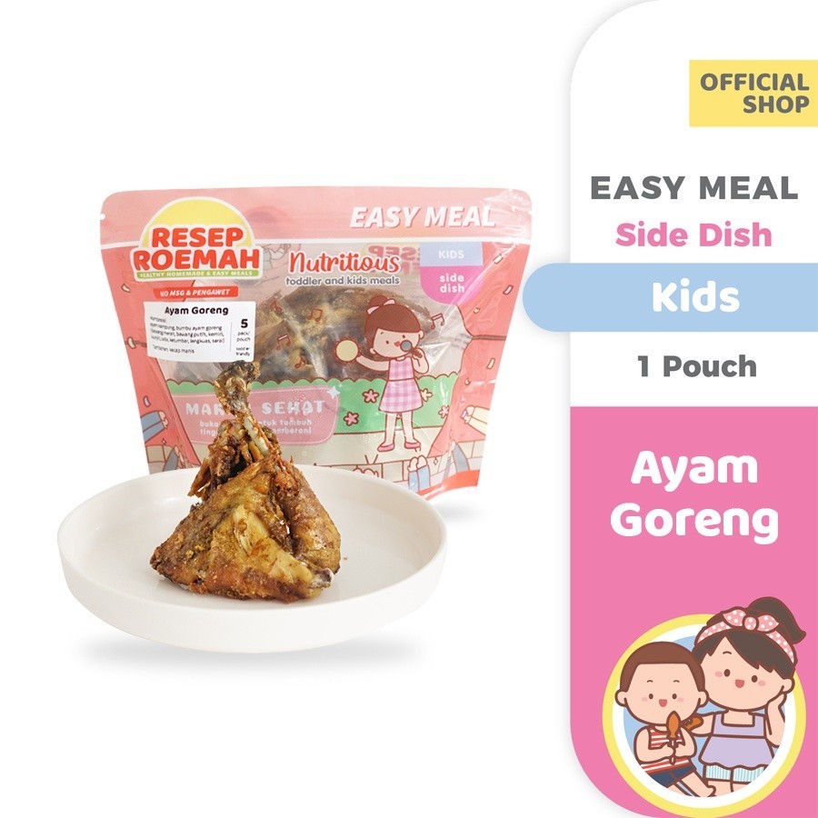 

RR Ayam Goreng / Makanan Sehat Anak Balita / Kids Healthy Homemade Frozen Food / No MSG