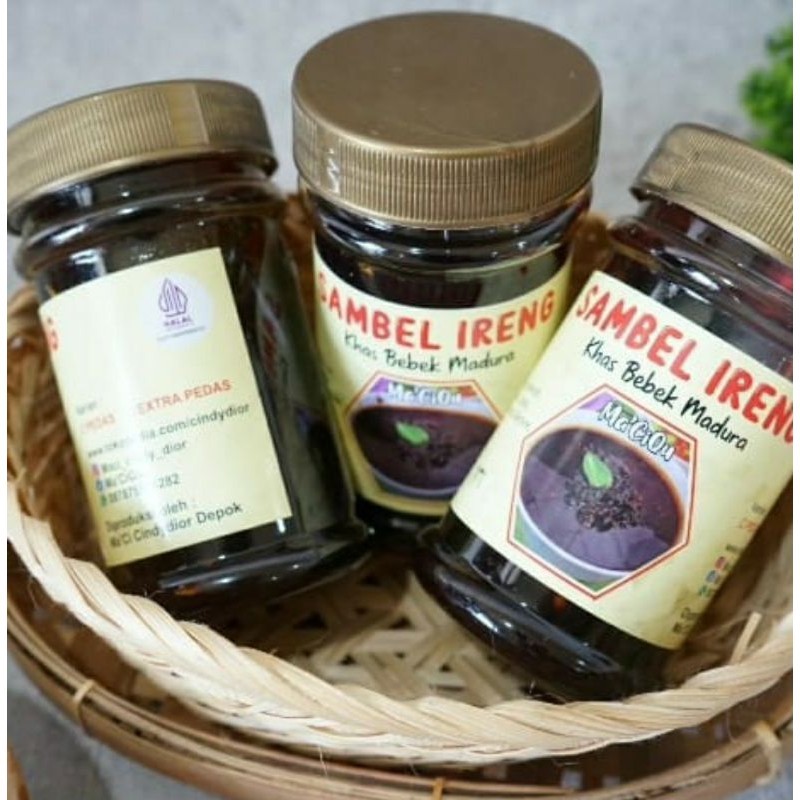 

Sambel Ireng Khas Bebek Madura