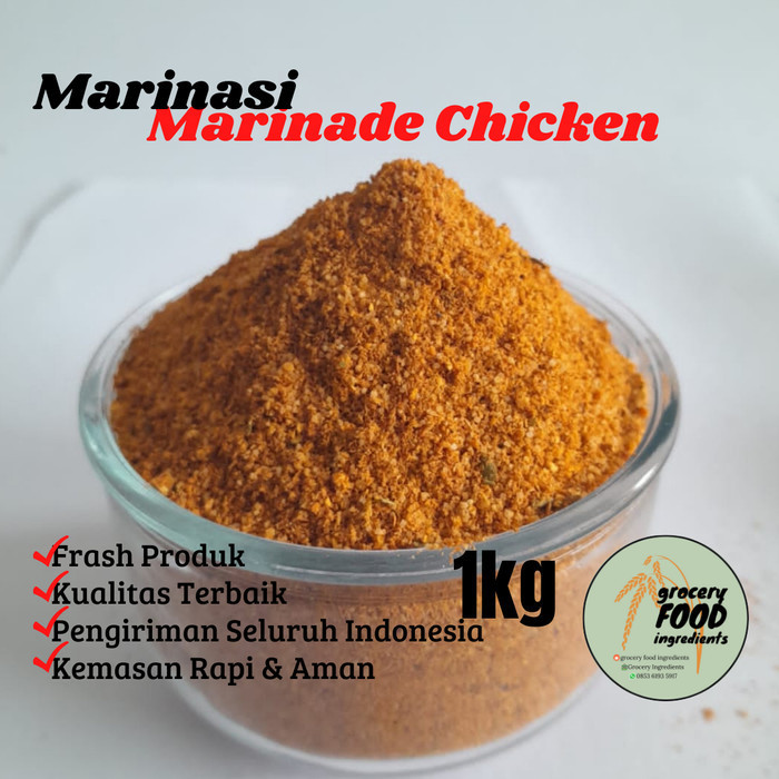 

Marinasi Chien Halal 1Kg / Marinade Chien / Bumbu Perendam Ayam