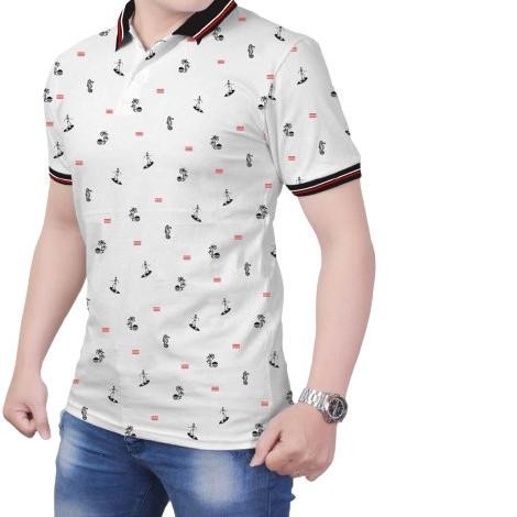 Kaos polo korea saku dewasa motif batik crocodile 01 | kaos kerah pria picardmikeithtu