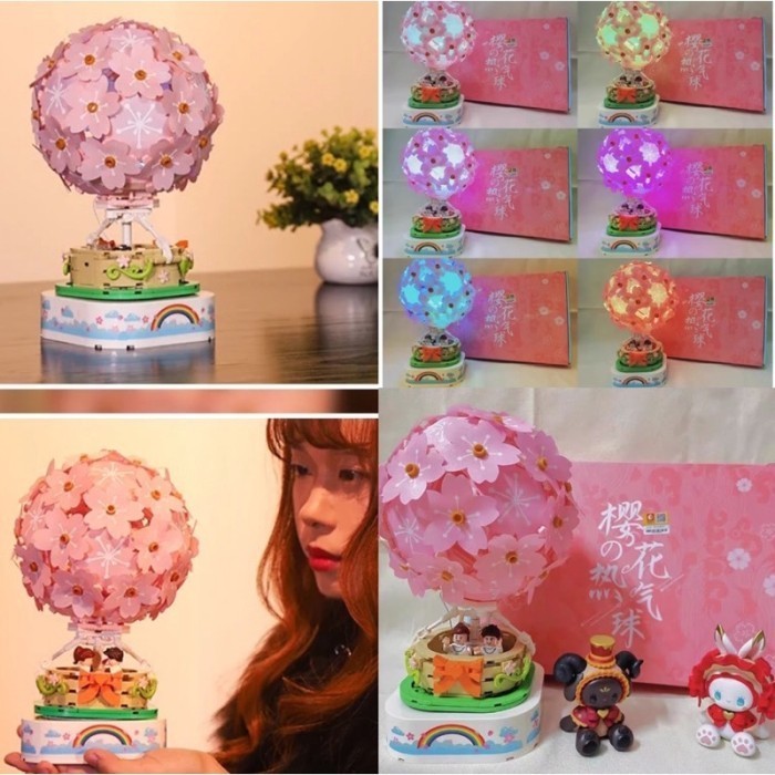 

Diy Rotating Music Building Blocks Bricks Kotak Musik Lego