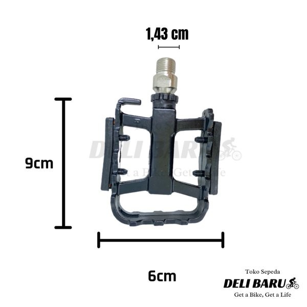 Pacific Pedal Alloy Bearing As Besar Sepeda Mtb Mini Lipat