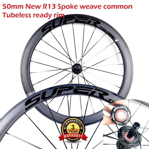 Superteam Carbon Clincher Wheelset Road Bike