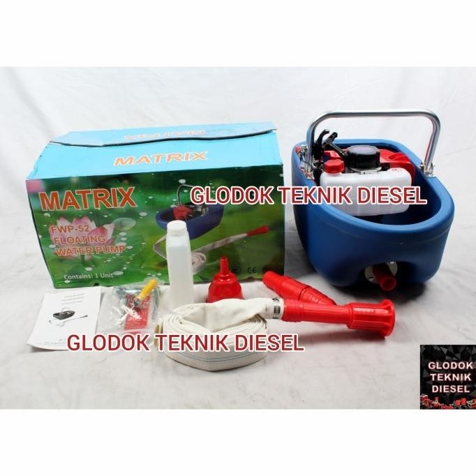 FLOATING PUMP / MESIN POMPA AIR APUNG IRIGASI / POMPA ALKON APUNG