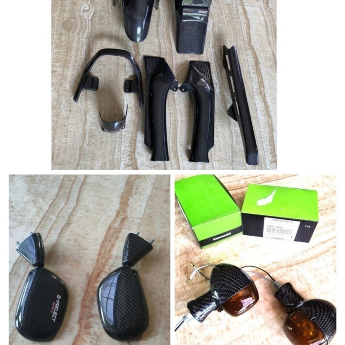 Produk Terbaru Paket Ninja Rr Forged Biru Sesuai Gambar Carbon Kevlar Asli