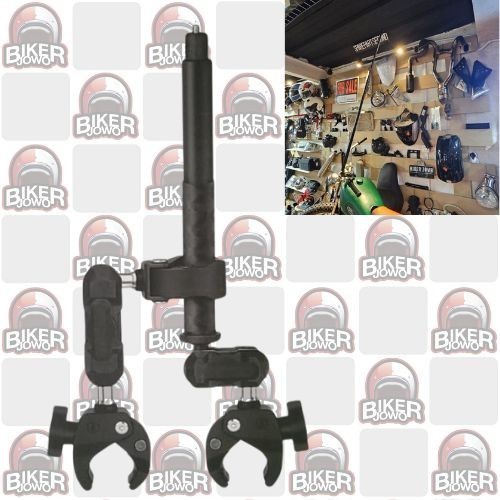 Produk Terbaru Osopro Bracket Motor Insta 360 Motorcyle Holder Tongsis Clamp Insta360