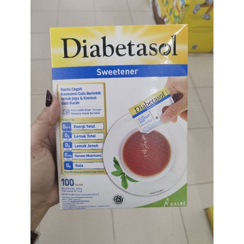 

100s DIABETASOL Sweetener Pemanis pengganti gula