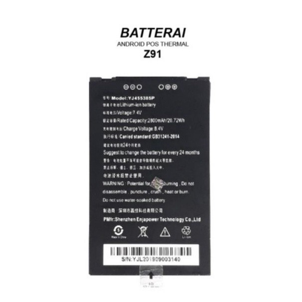 Yodhoba Promo Baterai Edc Spbu Z90 & Z91 Ready Stock