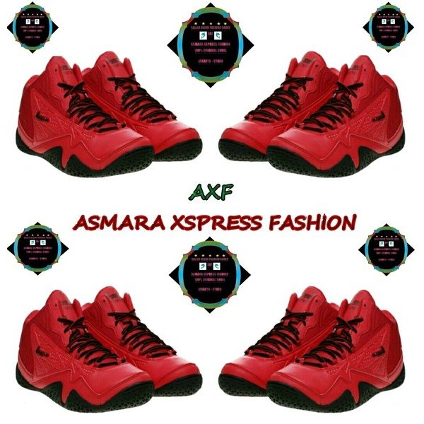 League Original Levitate Sepatu Basket - Chinesse Red-Black