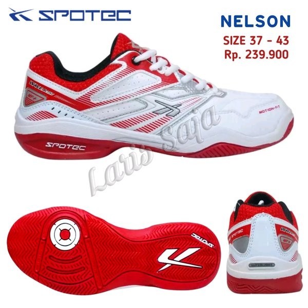 DISKON SPOTEC NELSON - Sepatu Tenis Sepatu Olahraga Sepatu Pria Wanita