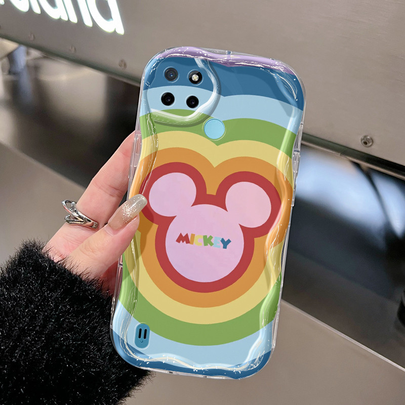 Casing Hp Realme C21Y Realme C25Y Case hp Casing bintang warna Kesing Anti drop keselamatan dan peny