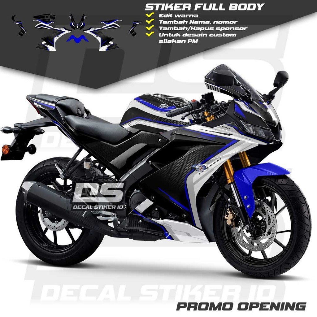 Decal R15 V3 Full Body Keren Stiker R15 V3 Full Body Keren Striping R15 V3 Terbaru Decal R15 V3 Full