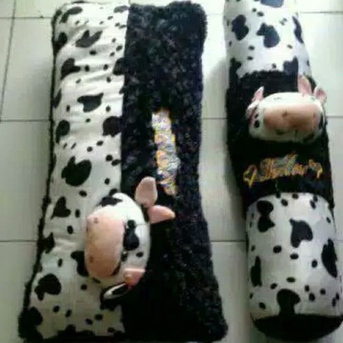 PROMO TERBATAS batal dan guling boneka / bantal karakter sapi