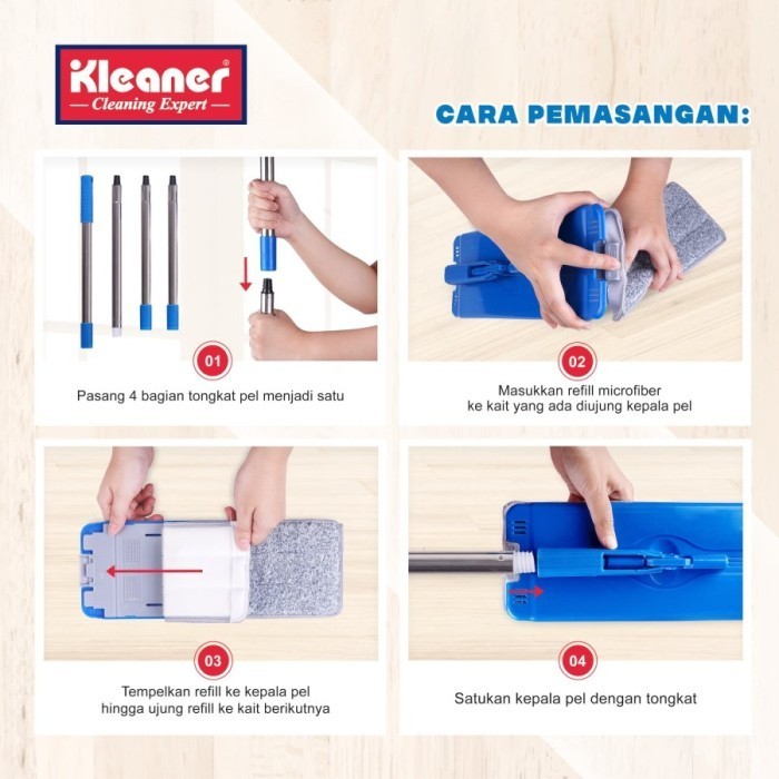 Kleaner - Refill Alat Pel Pembeh Lantai