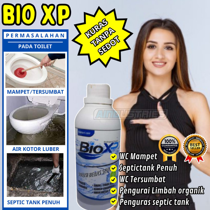 Produk Terbaru Cairan Pengurai Tinja Bio Xp Pengurai Penghancur Limbah Organik