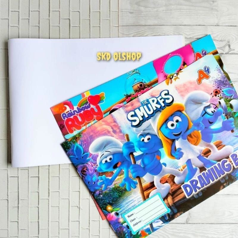 

Buku Gambar Drawing Book Murah A4 ( isi 5 pcs )
