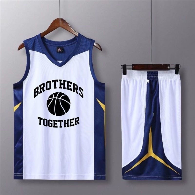 Jersey Pakaian Olahraga Basket Pria, Jersey Olahraga Pelajar Pria, Amerika, Cepat Kering, Rompi Musi