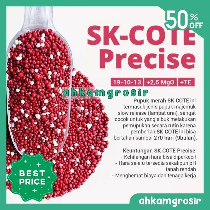 SK COTE PRECISE 19-10-13+TE - PUPUK SLOW RELEASE SR DECASTAR MERAH EKSKLUSIF