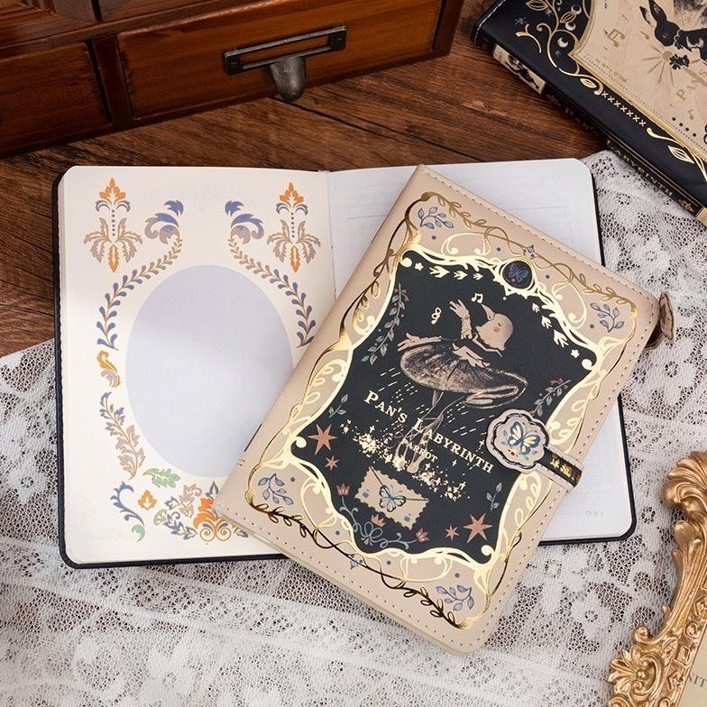 

rt-342 Magnetic Notebook Diary Pan's Labyrinth / Buku Diary PU Leather Buku Catatan - 0881 Sale