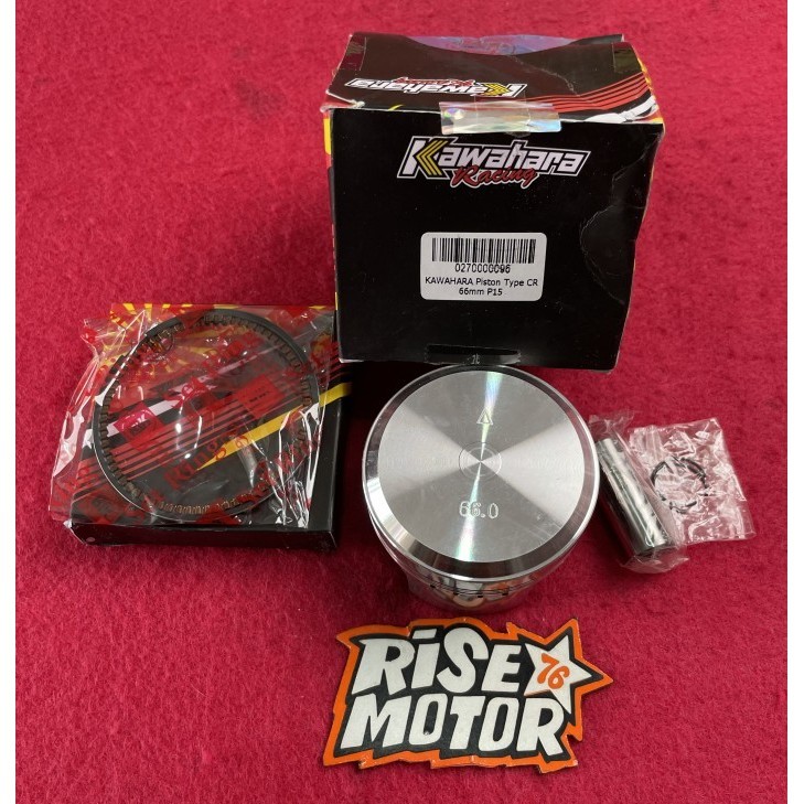 Piston Kawahara 66 pen 15 type single ring