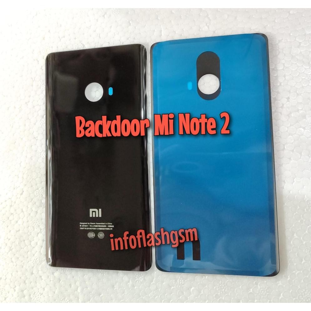 Backdoor Tutup Belakang Xiaomi Mi Note 2 Hitam