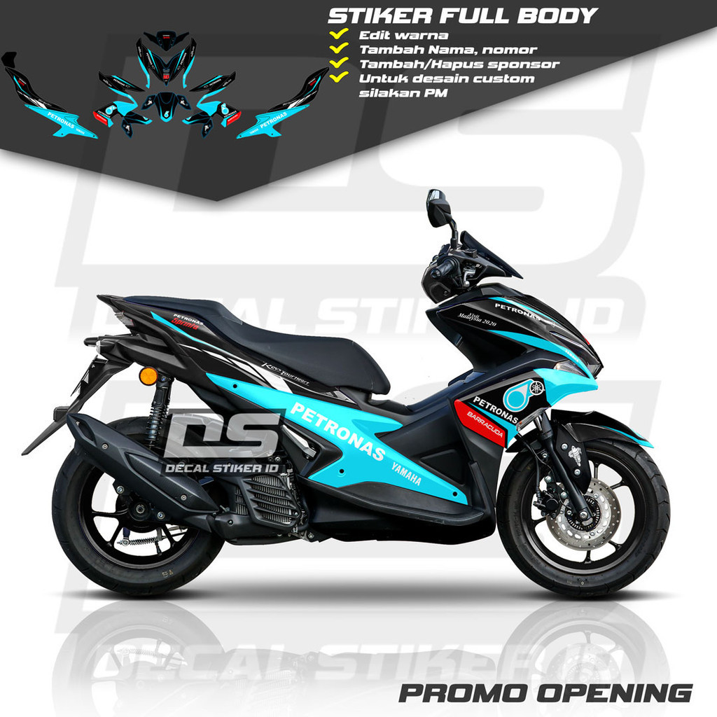 Decal Aerox 155 Full Body Keren Stiker Aerox 155 Full Body Keren Striping Aerox 155 Terbaru Decal Ae