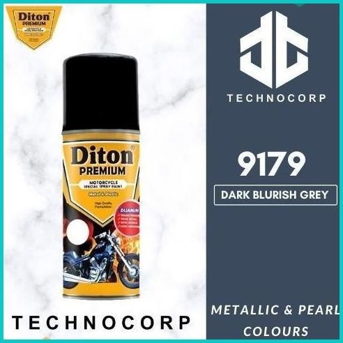 Cat Semprot DITON PREMIUM 9179 DARK BLUISH GREY / YAMAHA ABU METALLIC