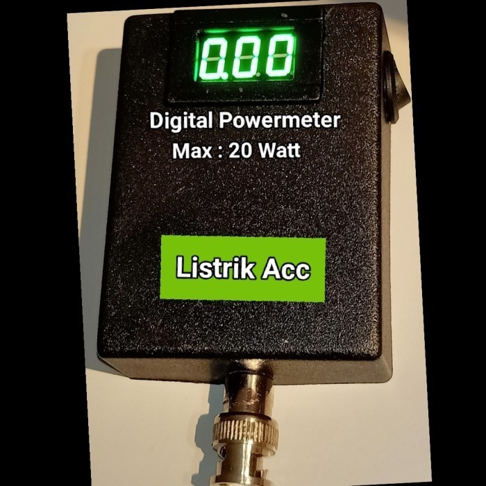 POWERMETER HT DIGITAL 20W / DIGITAL POWER METER HT MAX 20 WATT