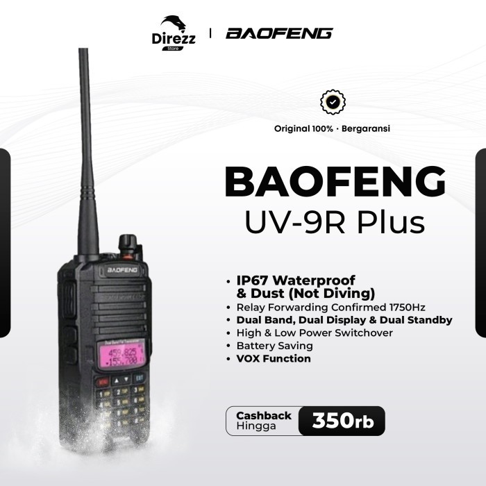 HT BAOFENG UV9R PLUS