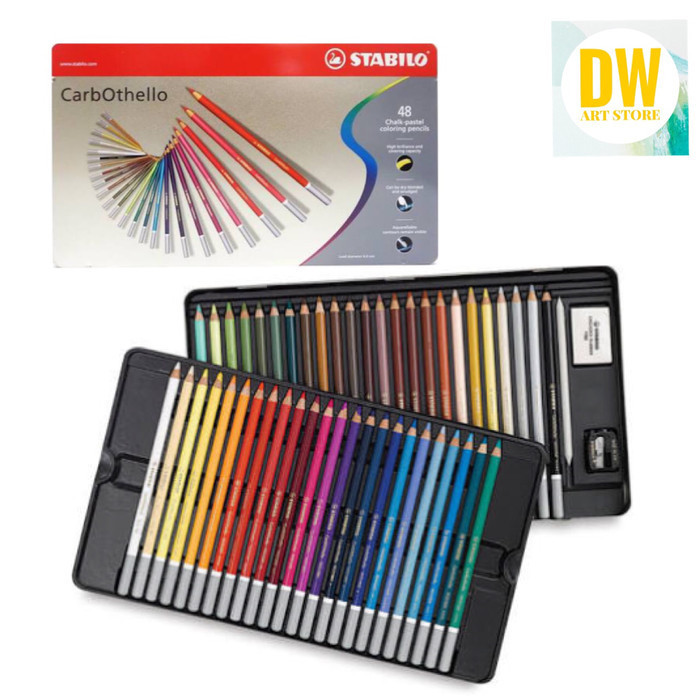 

Stabilo CarbOthello Chalk-Pastel Pencil 48 Colors