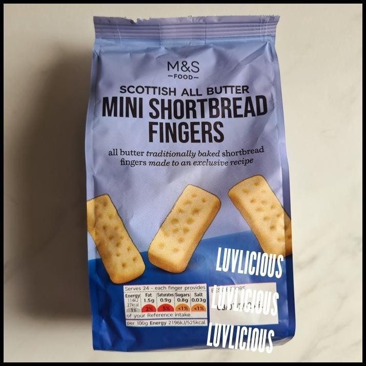 

M&S Marks & And Spencer All Butter Scottish Shortbread Fingers Biscuit