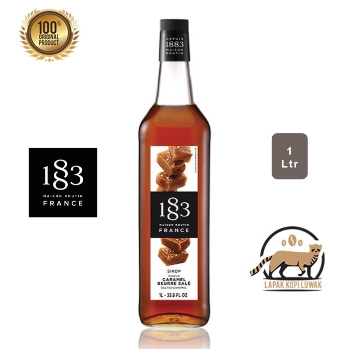 

Ed Caramel Syrup Merk 1883 Maison Routin