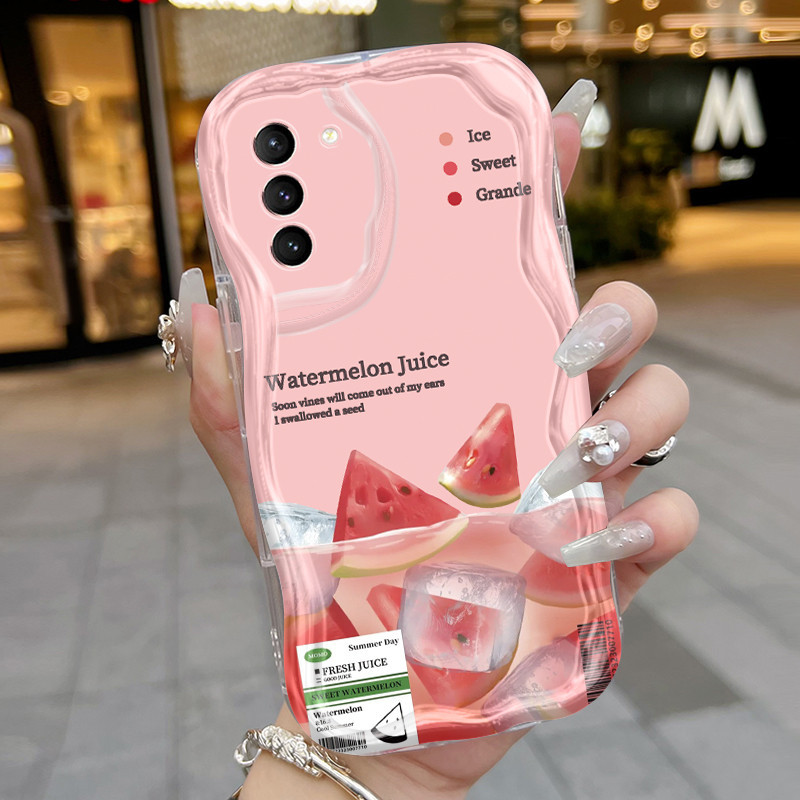 Casing Hp Samsung Galaxy S21 Plus S21 Ultra S21 FE S20 FE Case hp hari panas buah Casing pola Casing