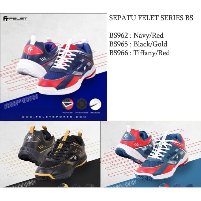 Sepatu Badnton Felet Series Bs Bs961 Bs962 Bs965 Bs966