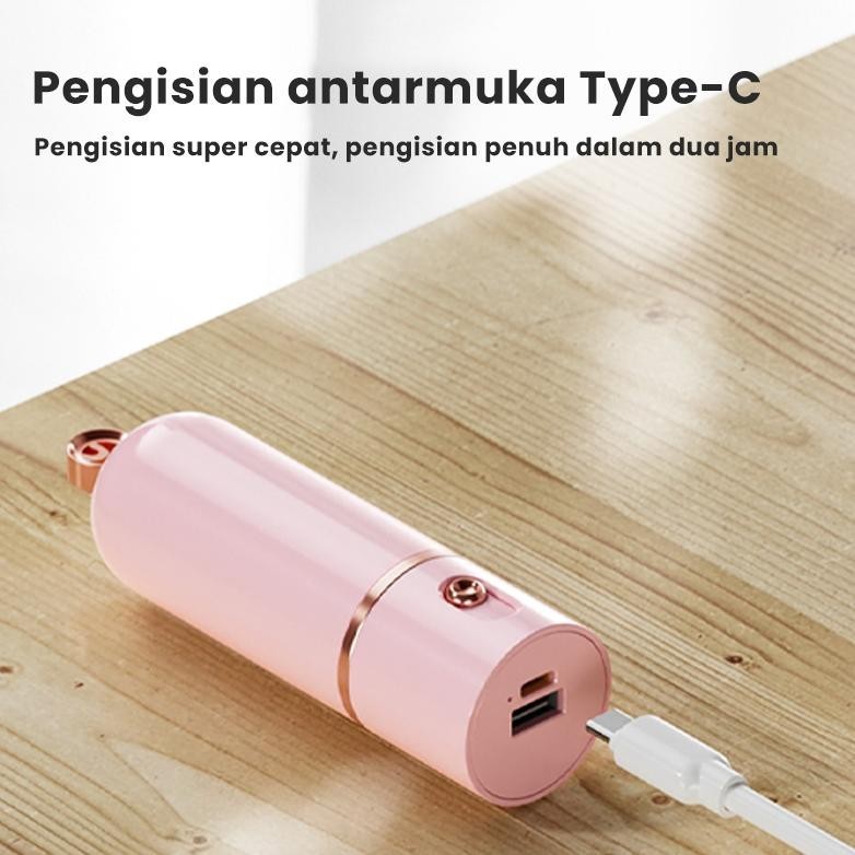 AOLIDA KIPAS ANGIN PORTABLE KIPAS ANGIN MINI DAPAT DIGUNAKAN POWERBANK 5000/10000MAH TYPE-C CHARGEUS