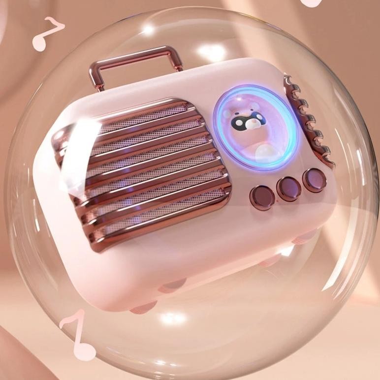 BLUETOOTH MINI SPEAKER BLUETOOTH 5.3 MINI ANIMAL SPEAKER STEREO RETRO OUTDOOR PORTABLE WIRELESS SPEA